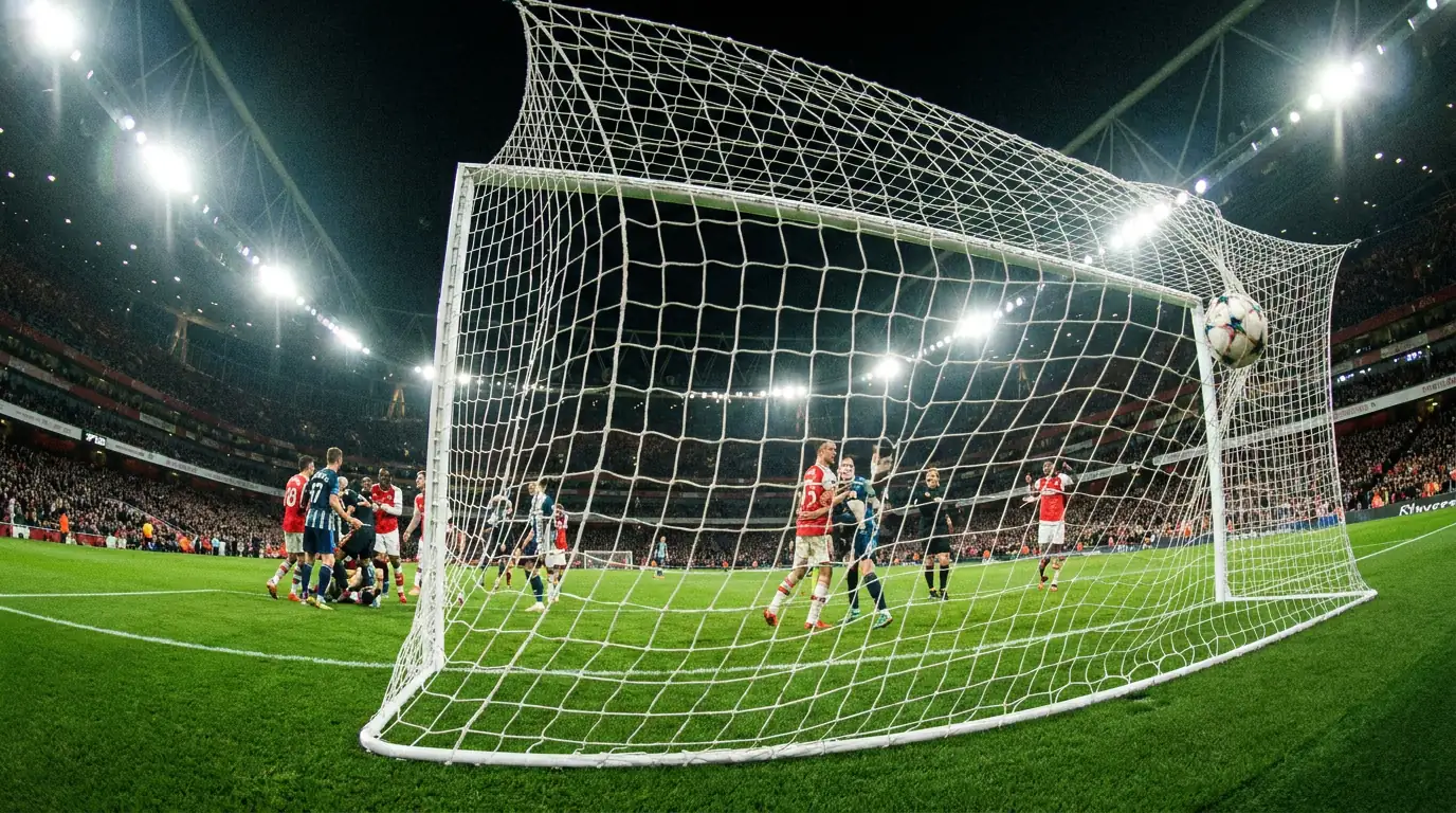 Both teams celebrating goals in an English football match illustrating the BTTS betting market