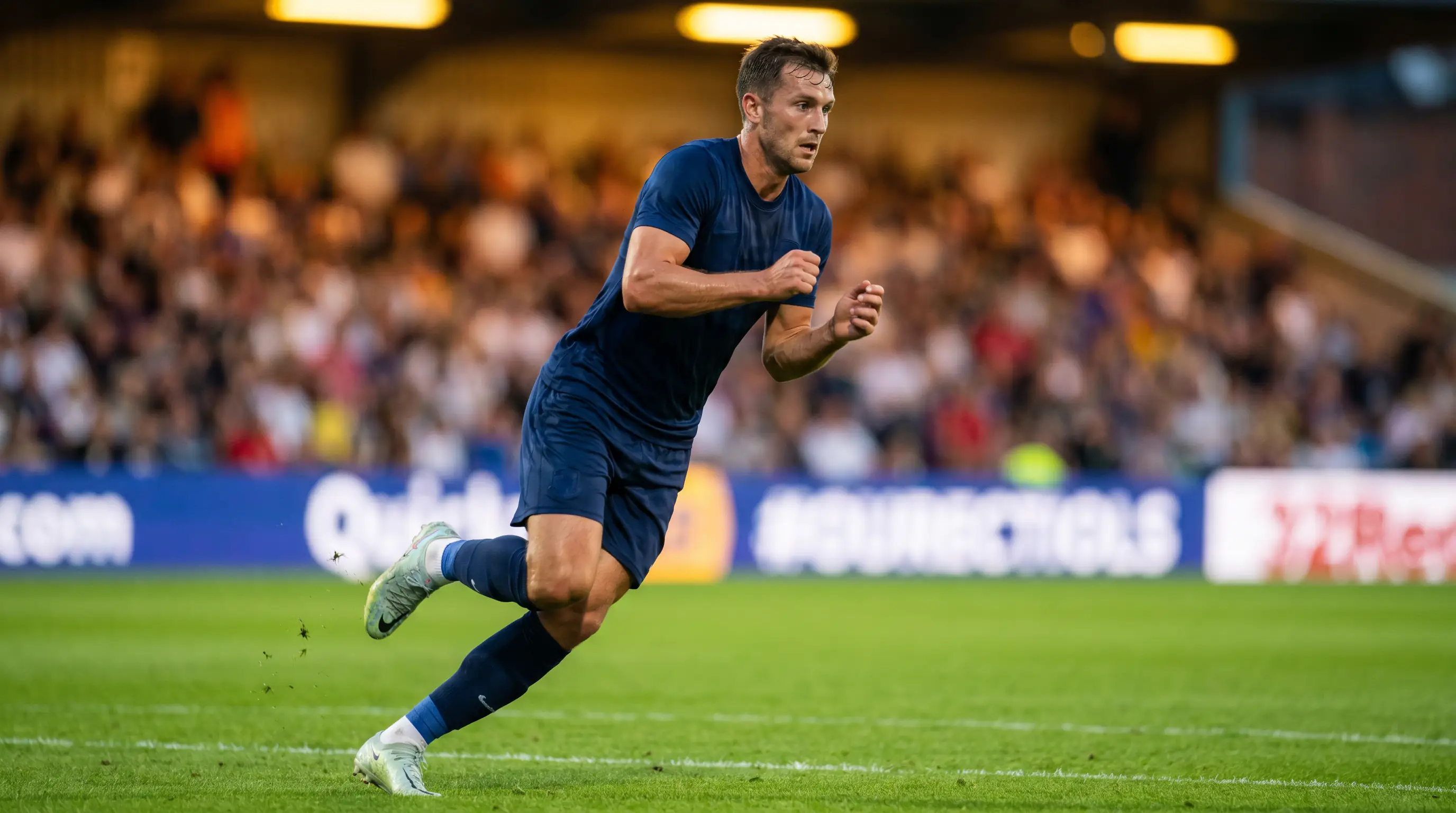 Premier League striker in action representing Golden Boot top scorer betting market analysis